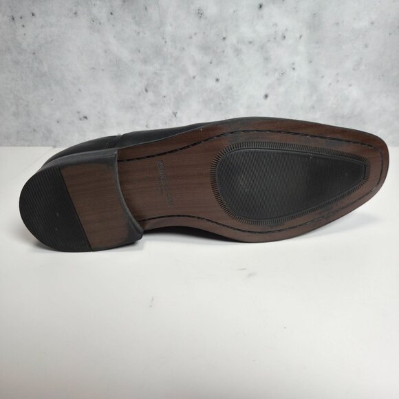 Kenneth Cole Black Swift N Shore Mens Dress Shoes 8.5 M Man-Made Upper - Picture 8 of 9
